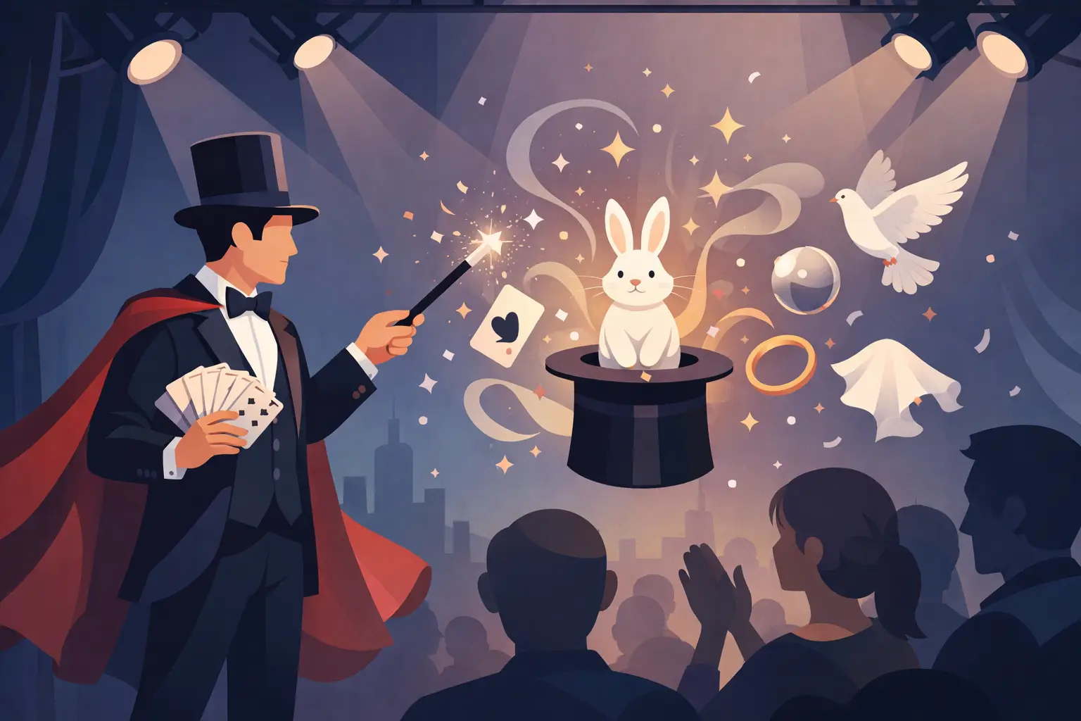 Espectáculo de magia en directo: qué lo hace inolvidable