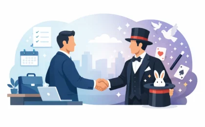Cómo contratar un ilusionista profesional