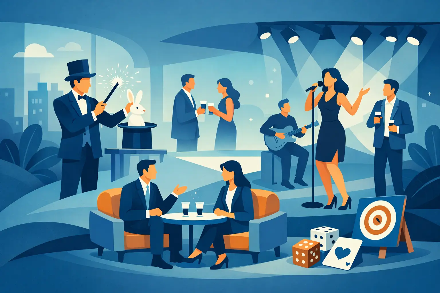 Entretenimiento para eventos empresariales