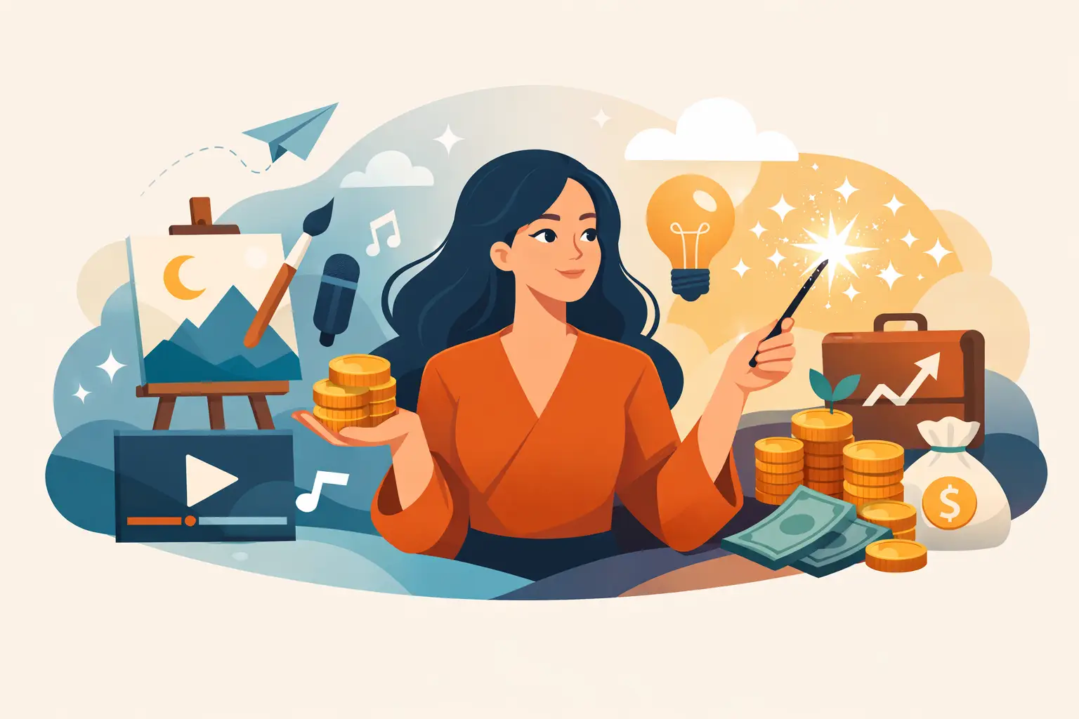 Guía para monetizar talento sin perder tu magia