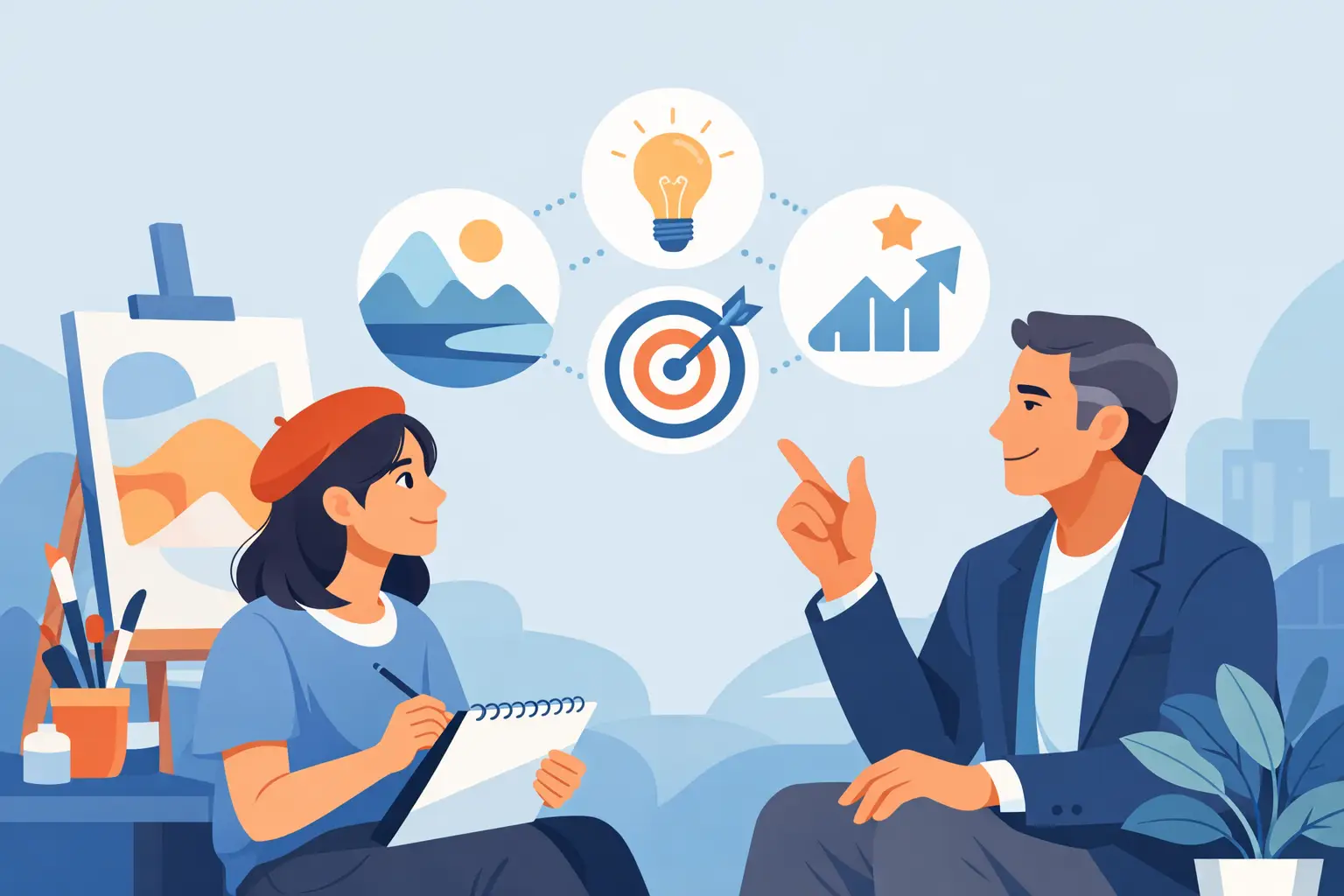 Mentor para artistas emergentes: qué buscar