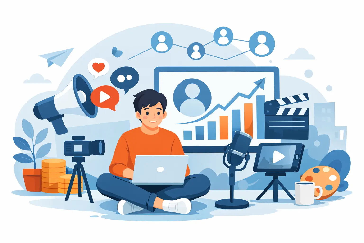 Guía para crear audiencia y vivir de tu talento