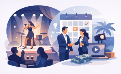 Guía práctica para vender shows privados