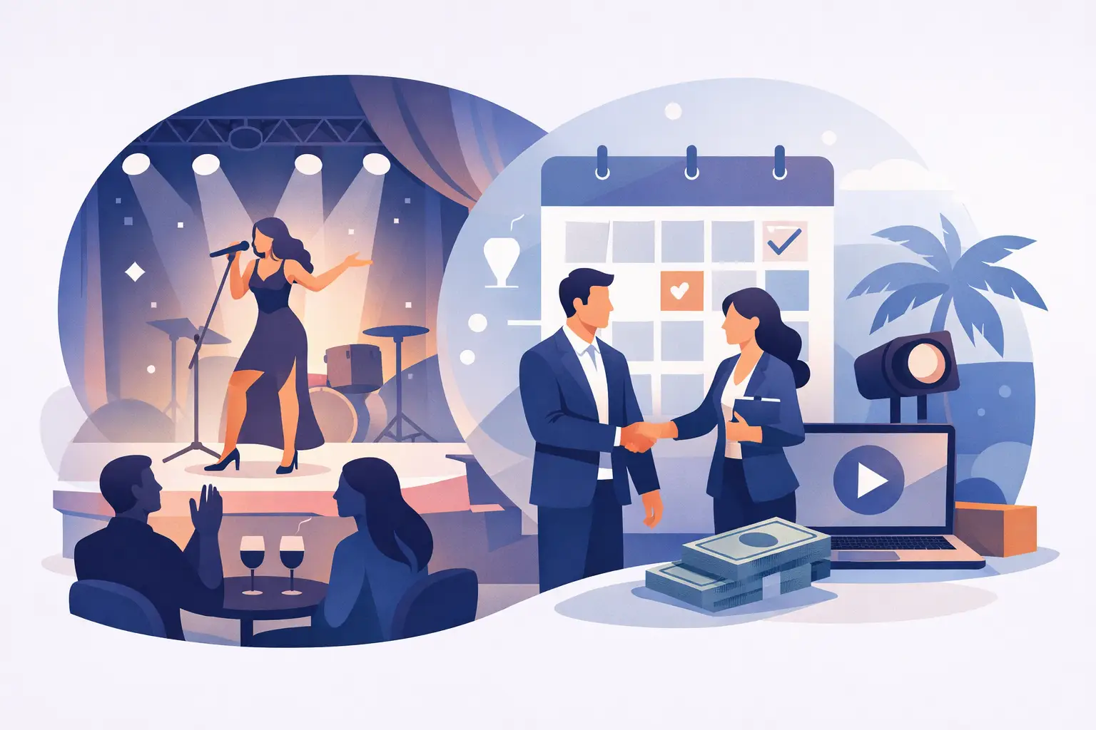 Guía práctica para vender shows privados