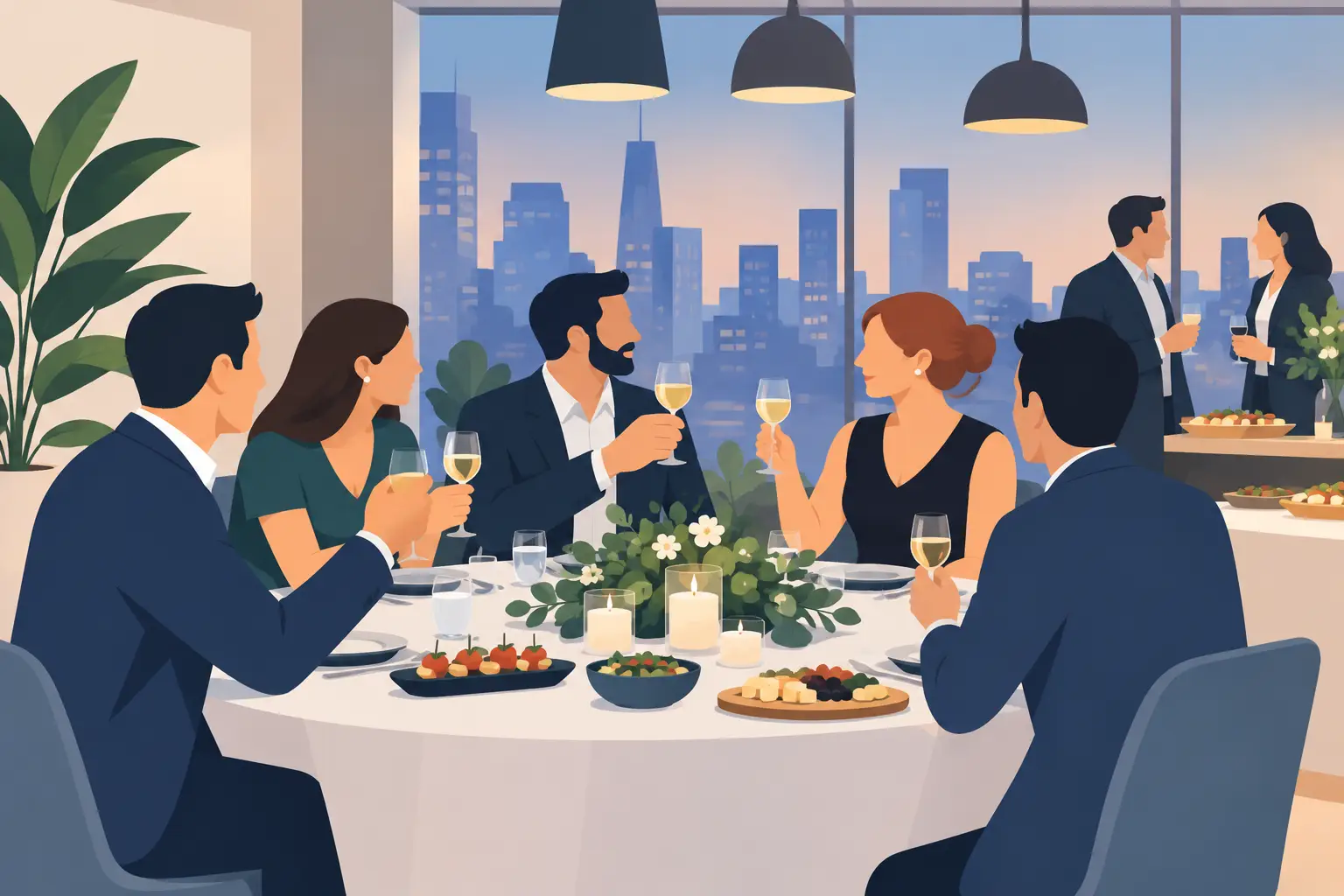 10 ideas originales para cena de empresa