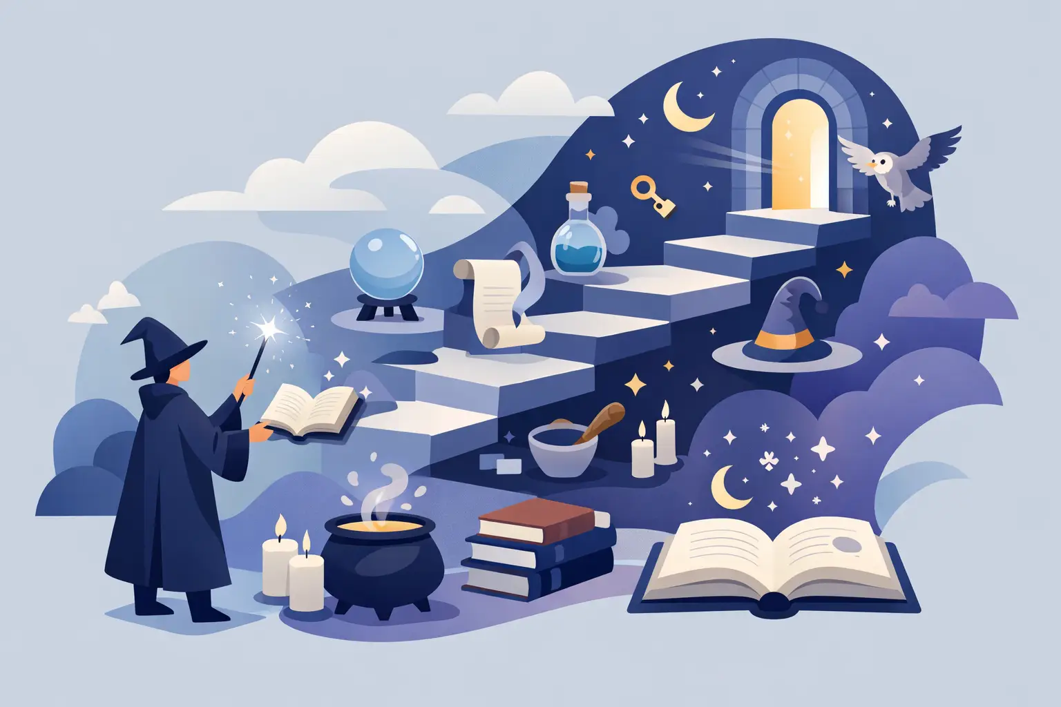 Guía de formación mágica estructurada para aprender