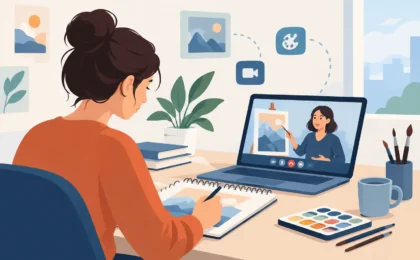 El futuro de la formación artística online