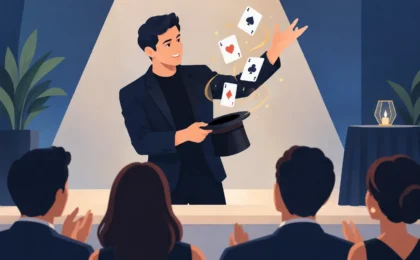 Guía para eventos con ilusionismo que emocionan