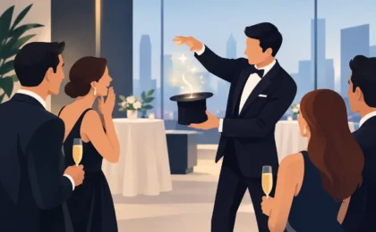 Ideas de magia para eventos premium que emocionan
